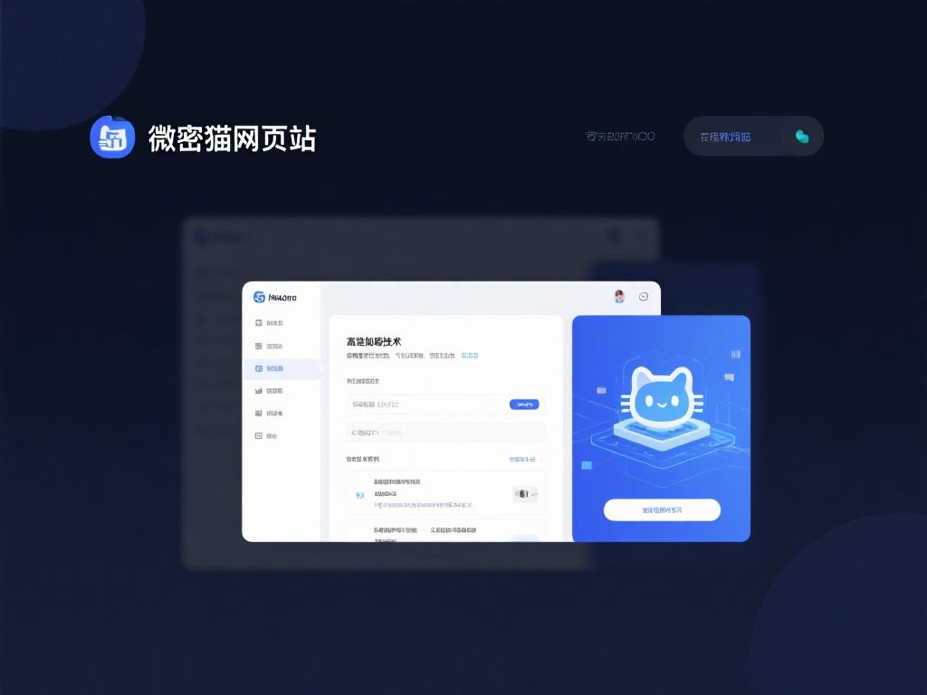 微密猫网页版是一款旨在提升用户在线隐私和